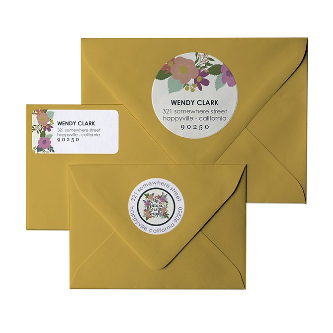 Bright Future Return Address Labels
