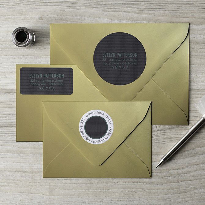 Canvas Return Address Labels
