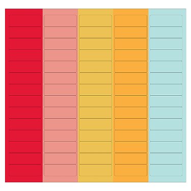 Energy Level Stickers  for journals and planners