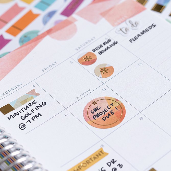 Monthly Planner Stickers Rainbow Football Sports Stickers Planner Labels  Compatible with Erin Condren Vertical Life Planner