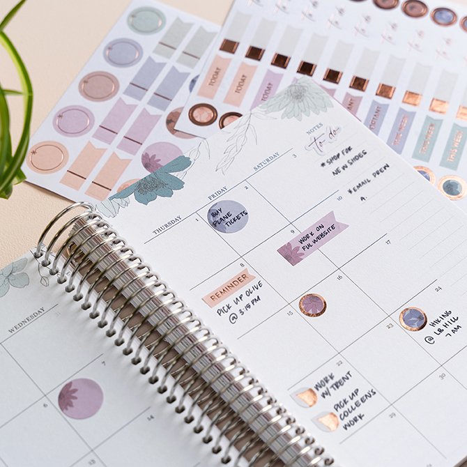 How To Use Every Sticker That Comes in Your Erin Condren Life Planner