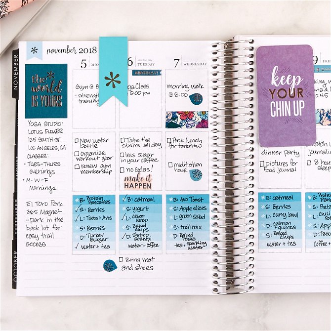 Customizable Event Stickers by Erin Condren