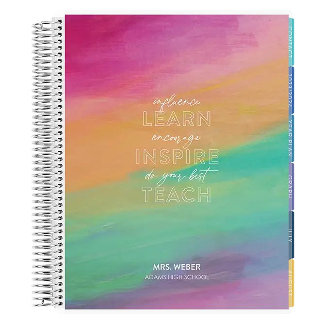 Inspire Teacher Prep Magnetic Whiteboard by Erin Condren