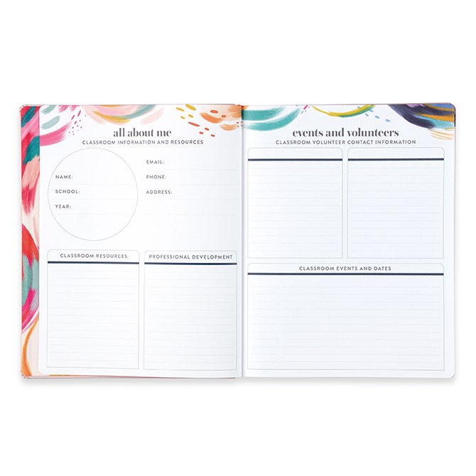 Inspire Softbound Teacher Lesson Planner Erin Condren