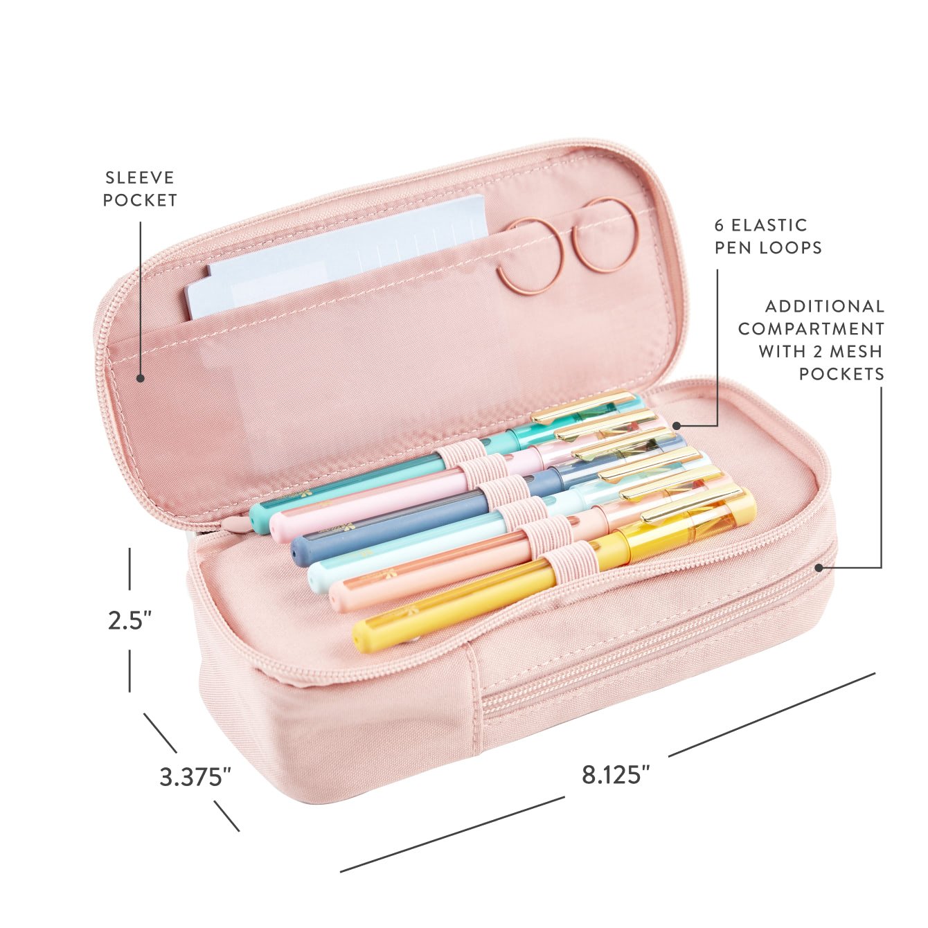 Alja Horvat Bright Blooms Ultimate Pencil Case | Erin Condren