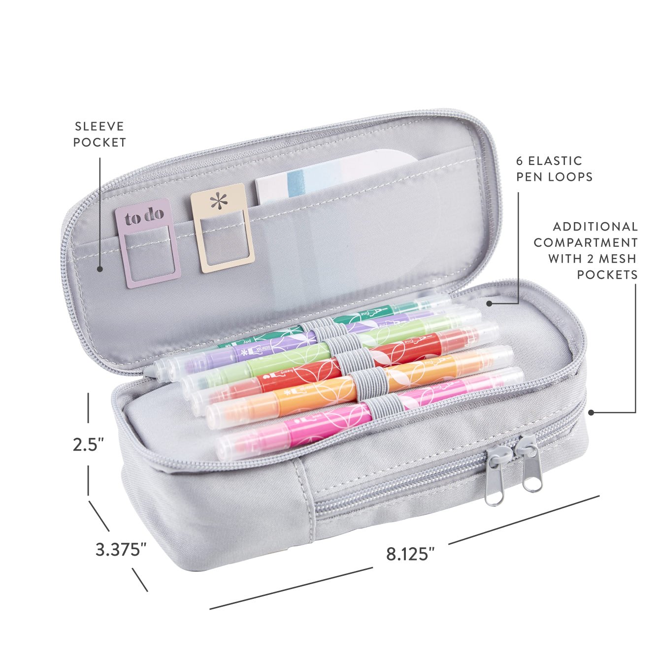 Inspire Ultimate Pencil Case in Blush by Erin Condren