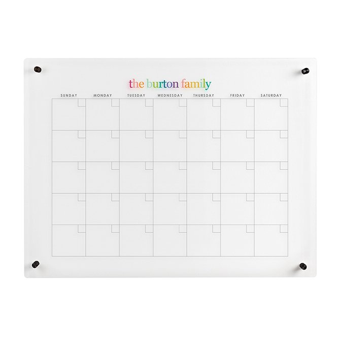 Acrylic Monthly Wall Calendar Erin Condren Acrylic Monthly Wall Calendar Erin Condren