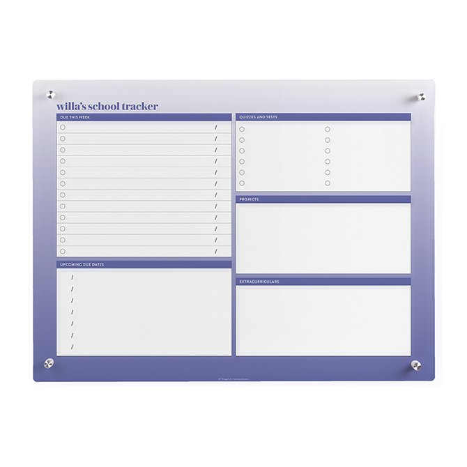 Acrylic Wall Planner