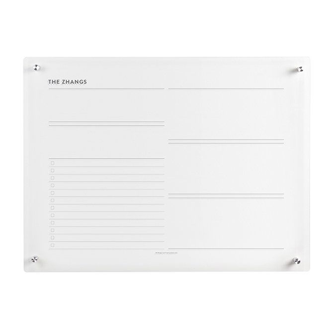 Focused Acrylic Productivity Wall Calendar Erin Condren