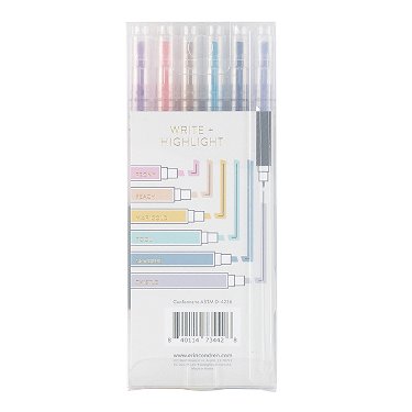  Erin Condren Variety Writing Tools Pack - 12 Pack EttaVee  Inspire Highlighters and Dual-Tip Markers for Writing, Color-Coding, Hand  lettering, Stenciling and More : Office Products