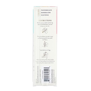 Fine Tip Wet Erase Marker - USA Made - 4 Pack - Brilliant Promos