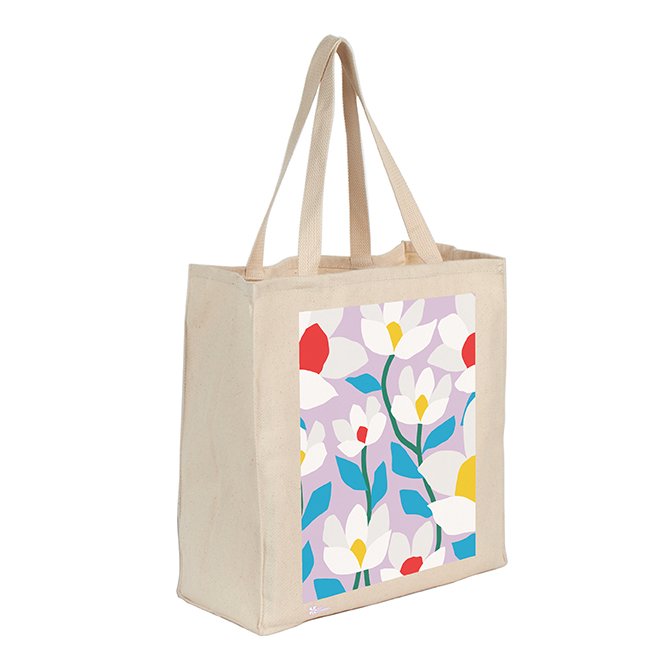 Hello Summer Cotton Canvas Tote Bag – The Cotton & Canvas Co.