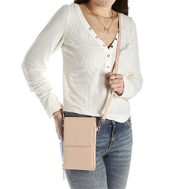 Blush Clear Crossbody Stadium Bag by Erin Condren