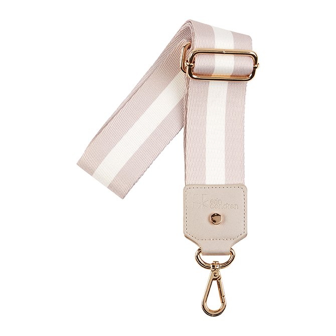 Taupe and Ivory Interchangeable Bag Strap