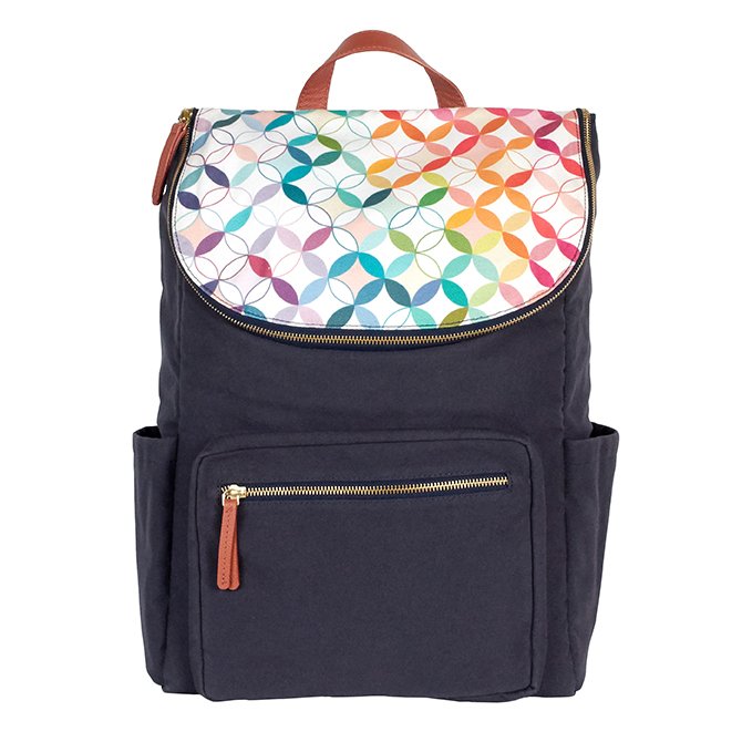 Mid Century Circles Backpack | Erin Condren