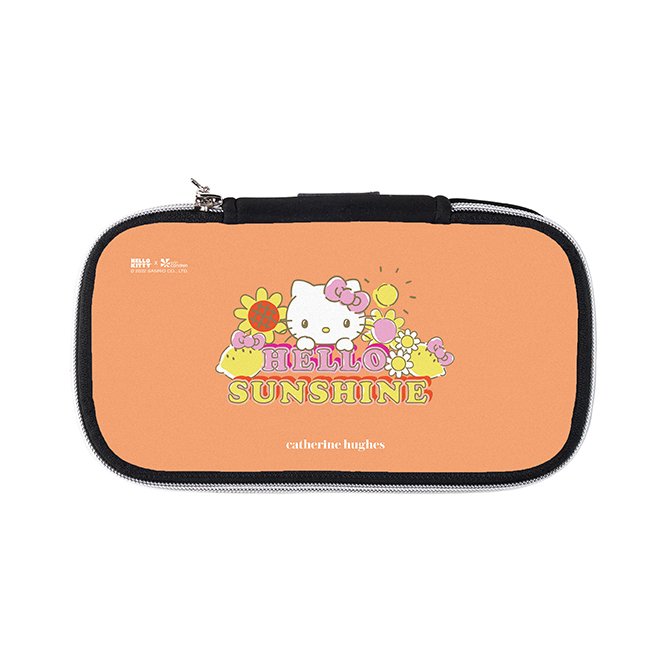 Personalised Hello Kitty With Bow Pencil Case Choice of colours 