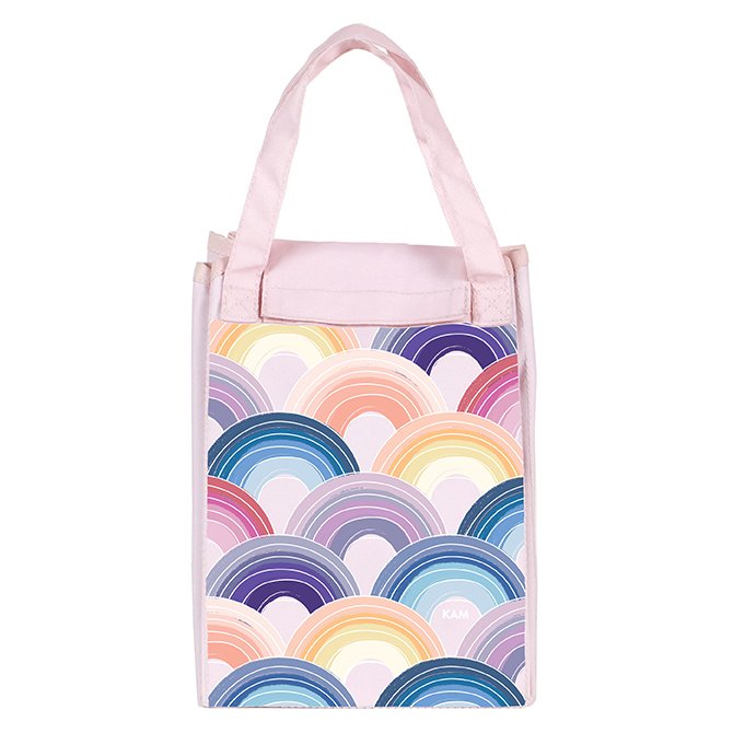 Pastel Rainbows Custom Insulated Lunch Tote Erin Condren