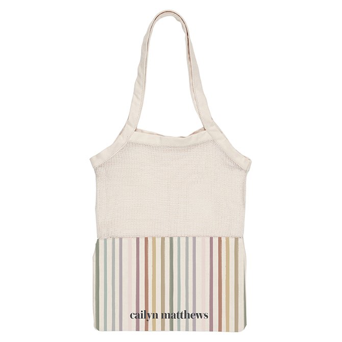 Simple Stripe Tote – Little Blonde Book