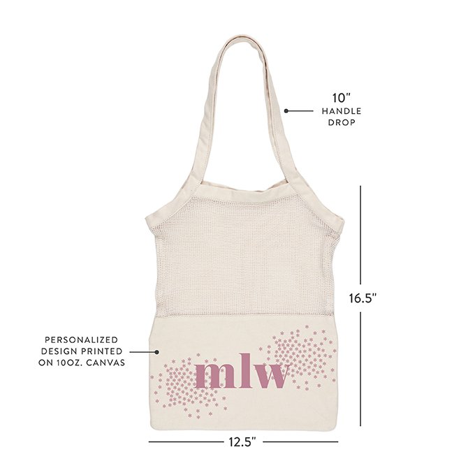 [RONRON] 24SS★HEART PATTERN MESH TOTE BAG★SALE HEART PATTERN MESH TOTE BAG PINK - RONRON 론론