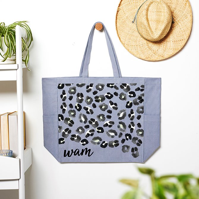 Cotton tote bags on sale printed