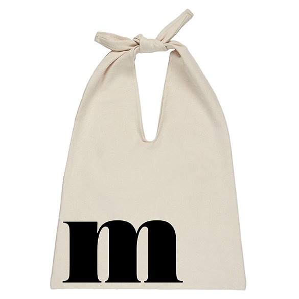 Monogram Frayed Edge Tote – Its Personal Stuff