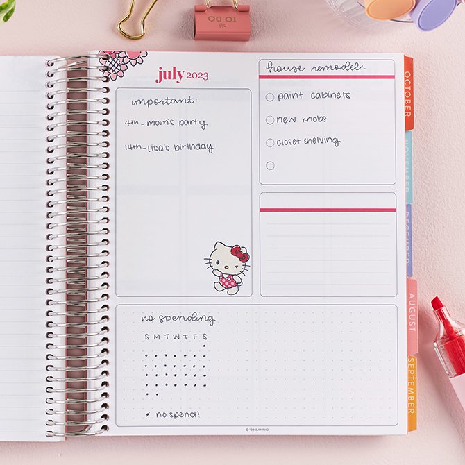 Hello Kitty Life Planner - Product Information, Latest Updates