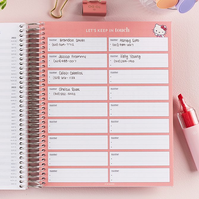 Hello Kitty Life Planner