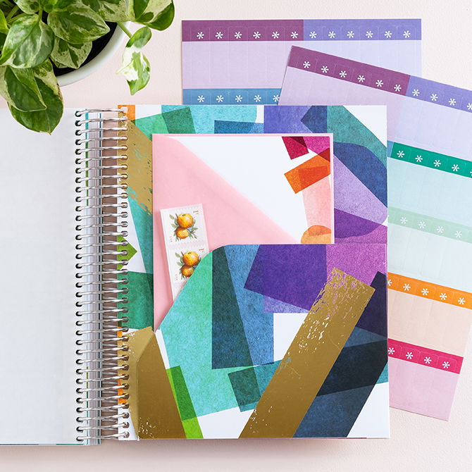 Collage Monthly Planner | Erin Condren