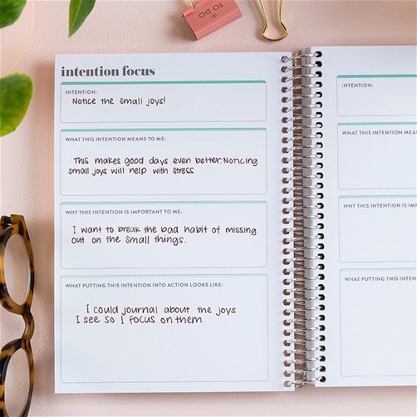 A5 Harmony Daily Intention Journal | Erin Condren