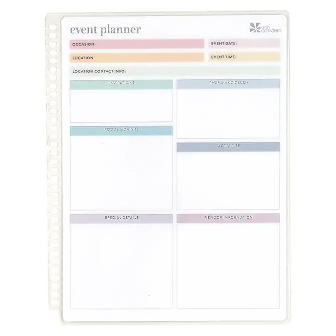 Snap-In Event Planning Dashboard