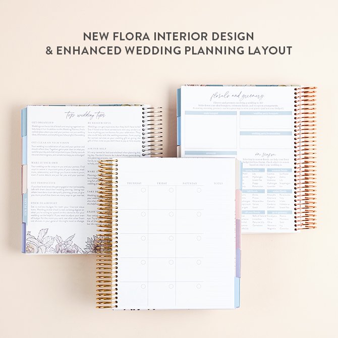 Erin Condren makes one of the best Wedding Planners for 2023.