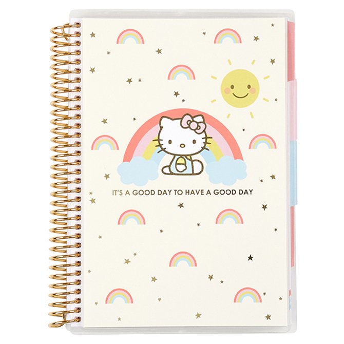 Sanrio Hello Kitty Spiral Notebook Faces 