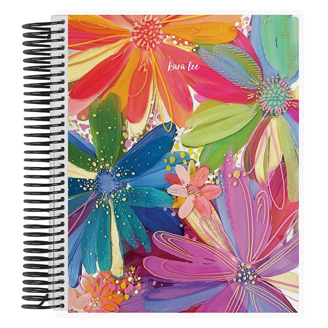 Erin Condren Ettavee Colorful Petals Notebook
