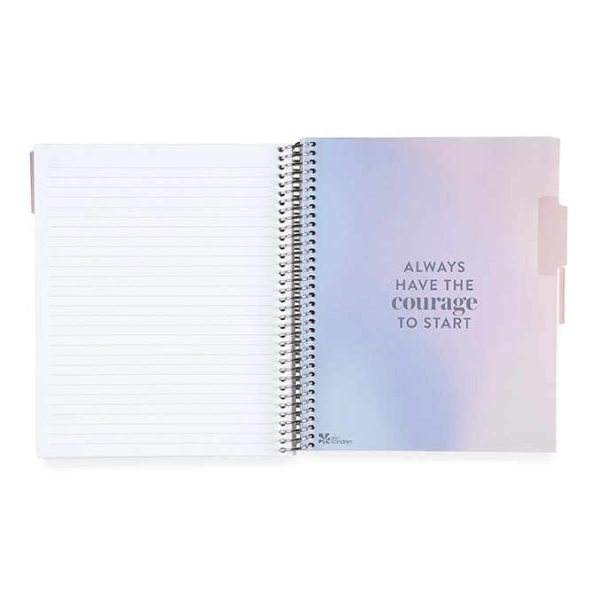 EttaVee Woven Premium 3 Subject Notebook | Erin Condren