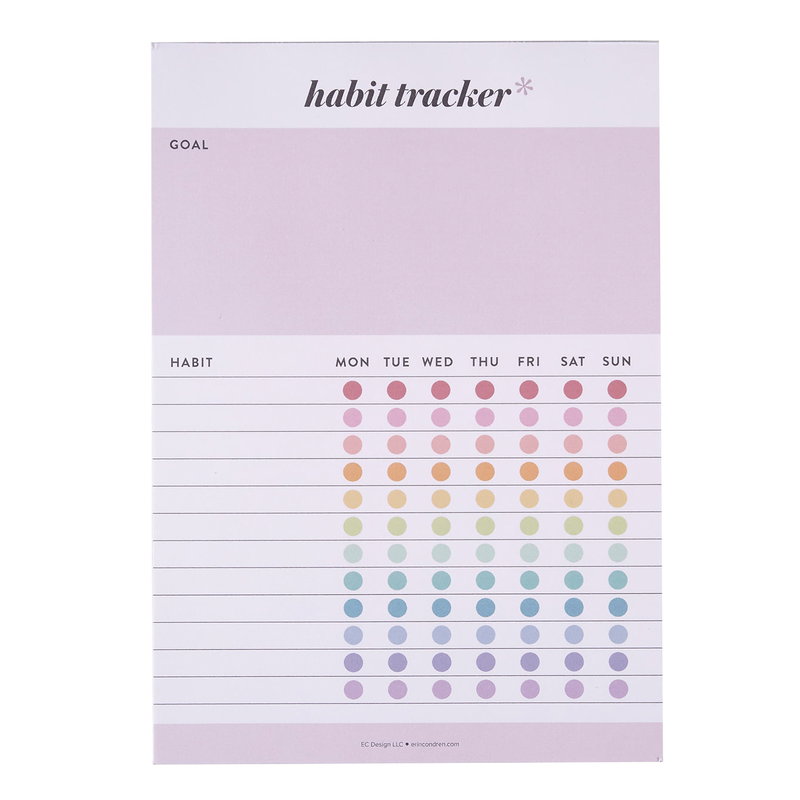 Habit Tracker Notepad