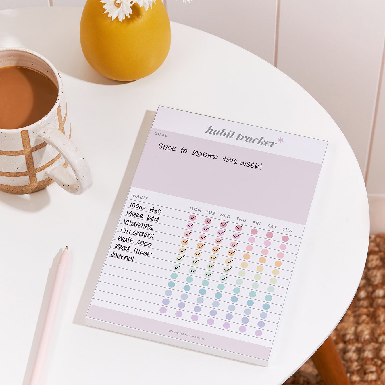 📈📖 Boost Your Productivity with a Habit Tracker Bullet Journal!