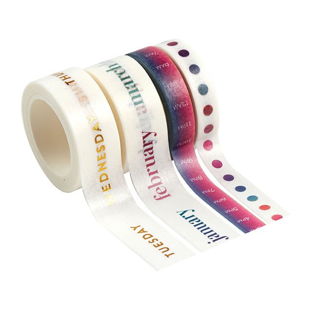 Erin Condren Harmony Neutral Washi Tape 4-Pack - Buy In Australia – Simply  Planned