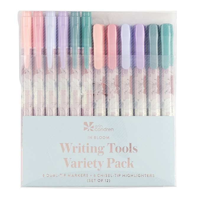 In Bloom Pastel Writing Tools Variety Pack